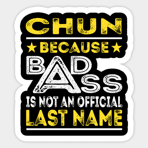 CHUN Sticker by Middy1551